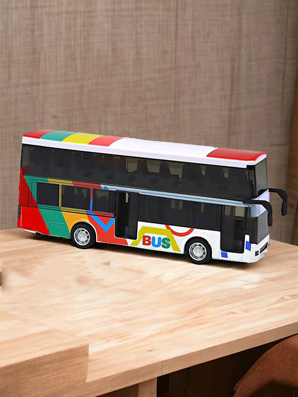 Mini Bus Toy For Kids - Red (NX.L-18) - Toyloft