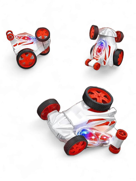 Remote Control Stunt Car Toys For Kids- Red (L-152) - Toyloft