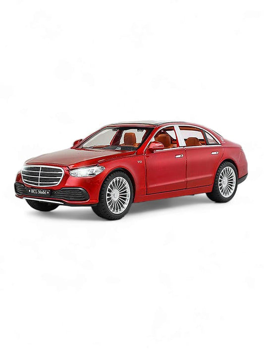 Maybach S600 Metal Model Diecast Car - Red Scale 1:22 (T-M-16) - Toyloft