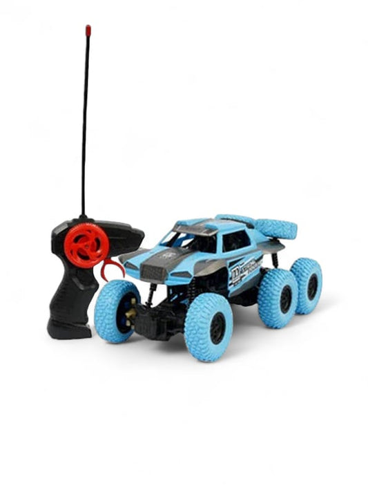 8 Wheels Remote Control Car For Kids - Blue (L-145) - Toyloft