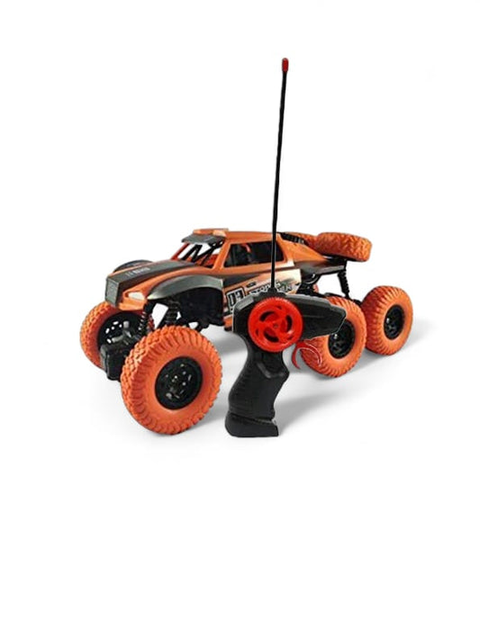 8 Wheels Remote Control Car For Kids - Orange (L-145) - Toyloft