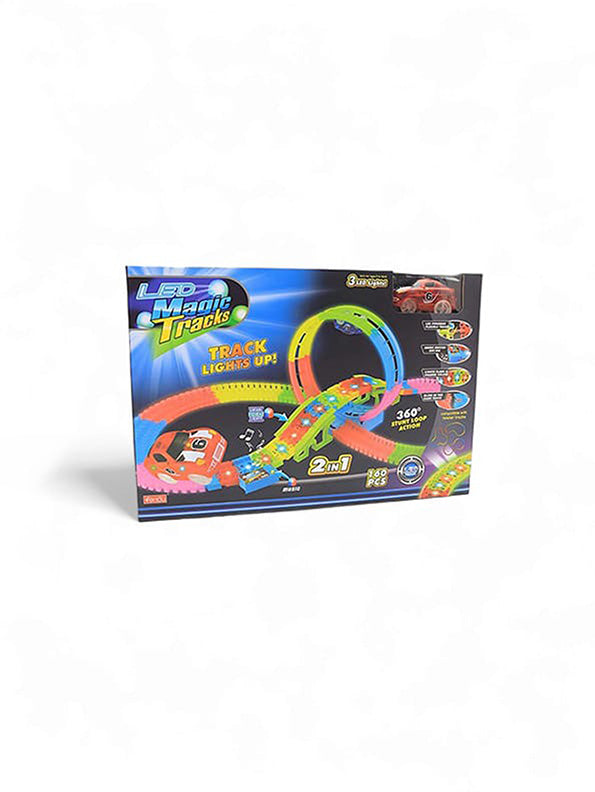 Track Set With Glow Dark Toy For Kids (L-75)