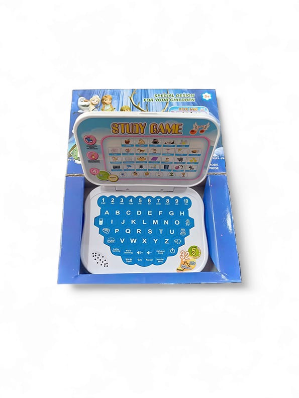 Mini Laptop With Sounds for Kids - Blue (L-87)