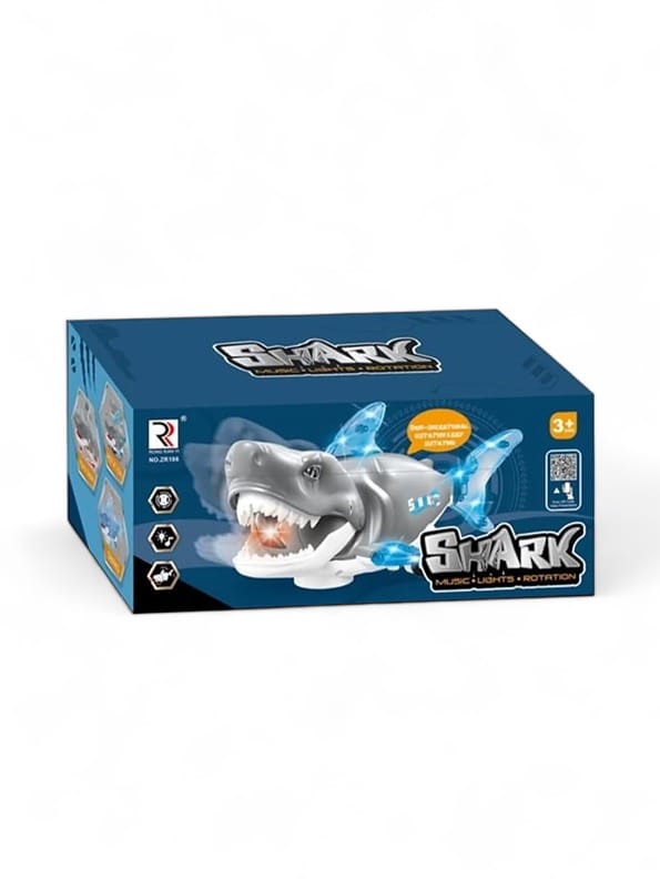 Shark Toy With Light And Music - Blue (L-103)