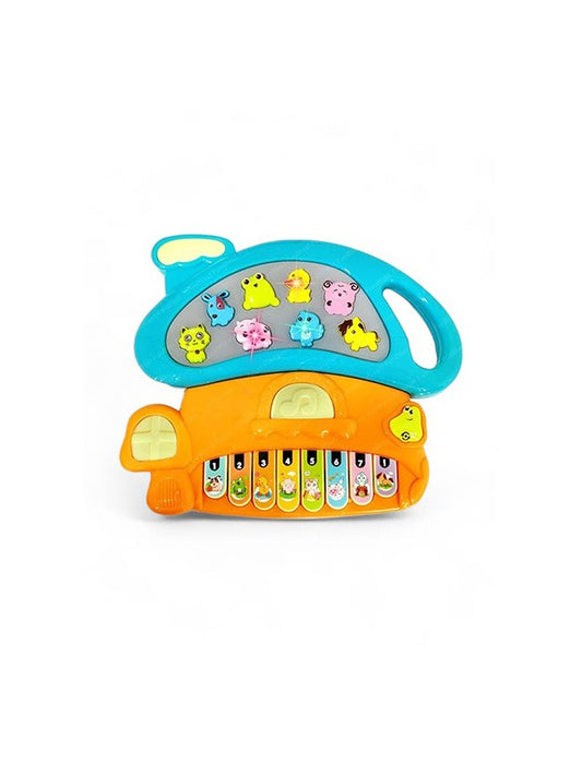 Piano Flashing Lights, Animal Sounds And Songs, Musical Toys For Kids (L-107) - Toyloft