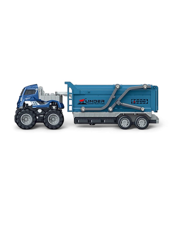 Diecast Transport Truck Toys - Blue (L-J-5)