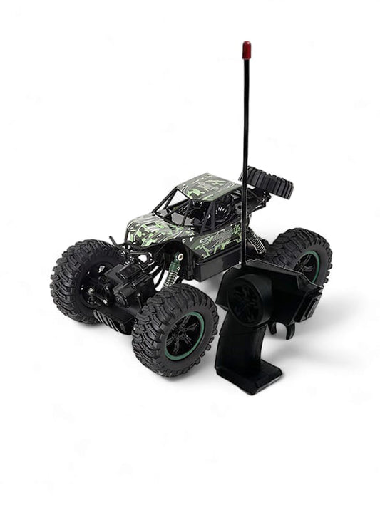 RC Car Rock Climber 4WD Wheels Climbing Cars - Green (L-J-72)