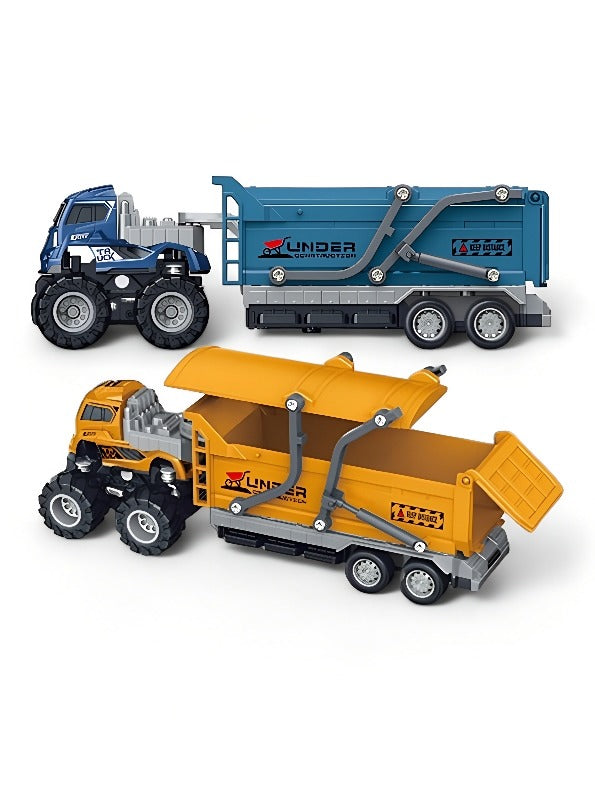 Metal Toy Diecast Truck Pack Of 2(L-J-99)