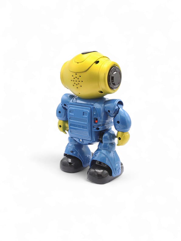 Remote Control Robot Toy For Kids - Gold - MS