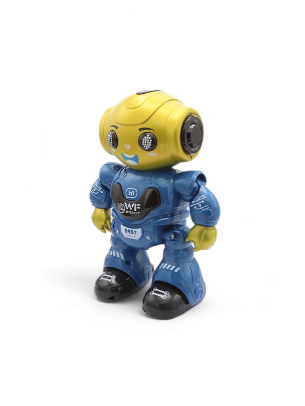 Remote Control Robot Toy For Kids - Gold - MS