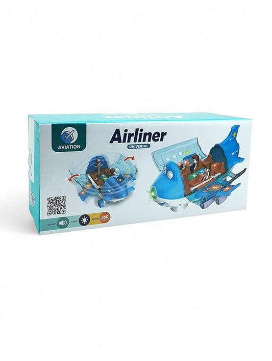 Musical Stylish Airplane Toy For Kids - Toyloft