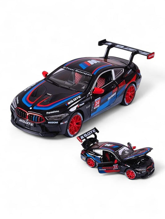 1:24 BMW M8 GTE Track Version Alloy Car Toy - Perfect for Kids (MS-JY-24) - Toyloft