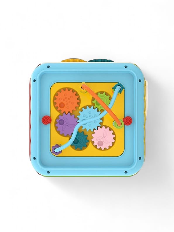 Yellow Activity Box Educational Learning Play Activity Box Toy For Kids - Yellow (NX-AG-24 ...
