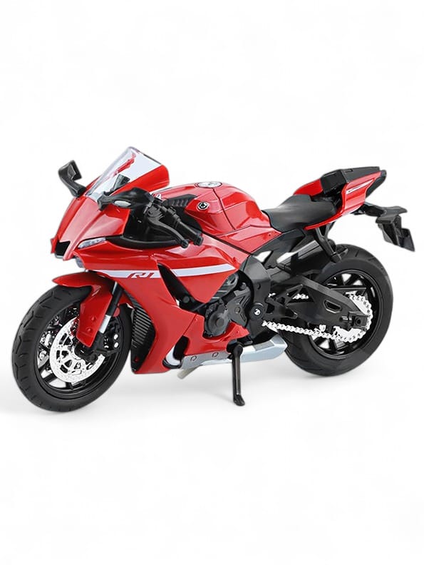 Yamaha YZF-R1 Model Metal Diecast Bike - Red (TV-AG-24)