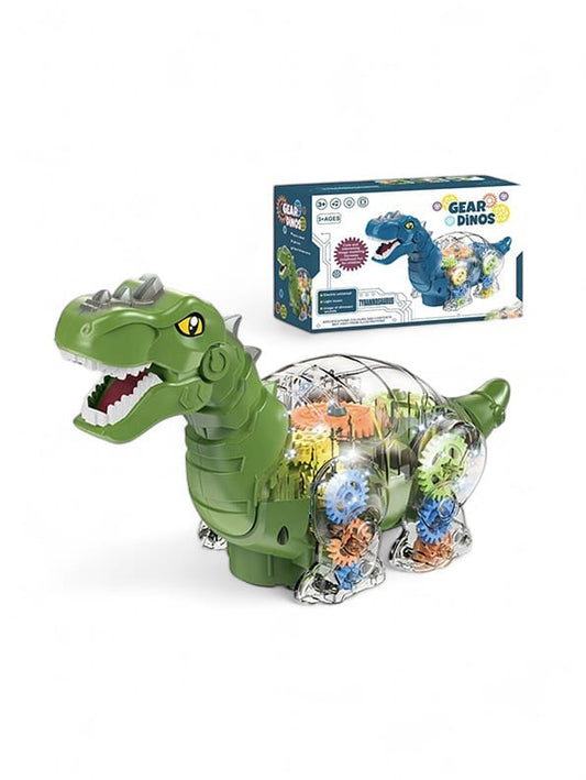 Dinosaur 360 Degree Rotating Toy For Kids - Green (NS-S-24)