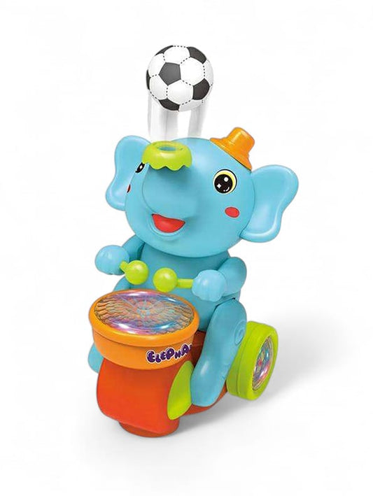 Dancing Playful Elephant Toy For Kids  - Blue (NS-S-24)