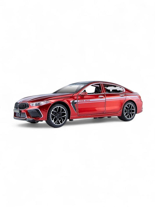 BMW M8 MH8 800 Model Diecast Car 1:24 Scale - Red (TV-S-24) - Toyloft