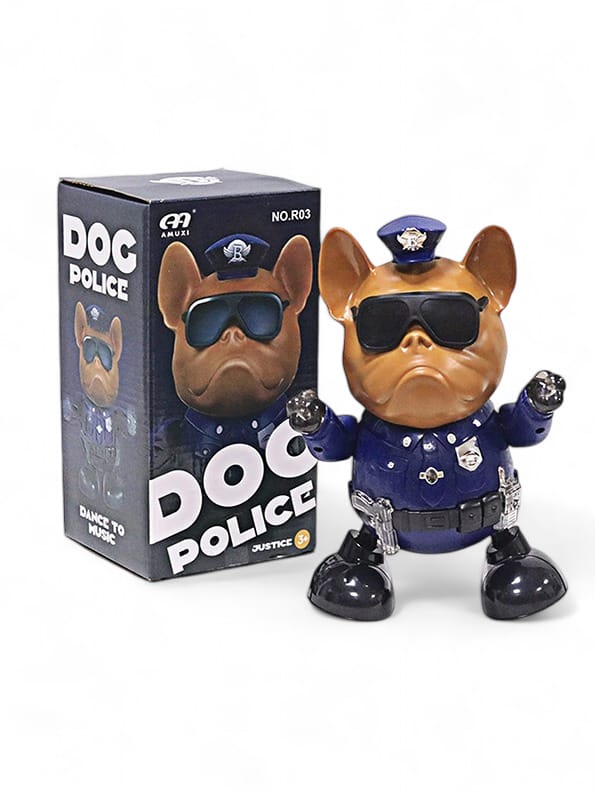 Musical Dancing Police Dog Toys For Kids (MS-S-24)