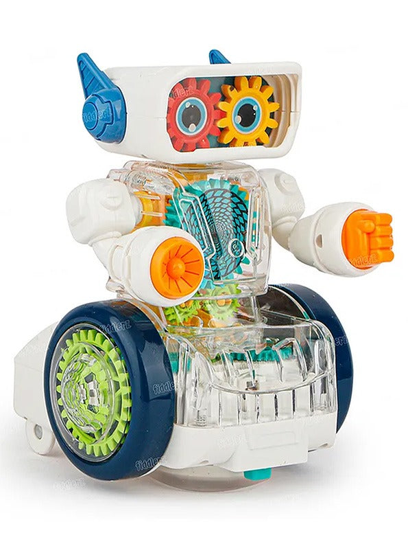 Hand Held Rotor Toy Rotating Robot Gear Toy For Kids - White (MS-S-24) – Toyloft
