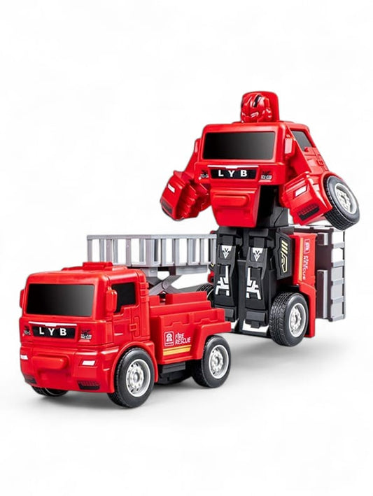 4 In 1 Fire Brigade Transformer Toy For Kids - (MS-S-24) - Toyloft