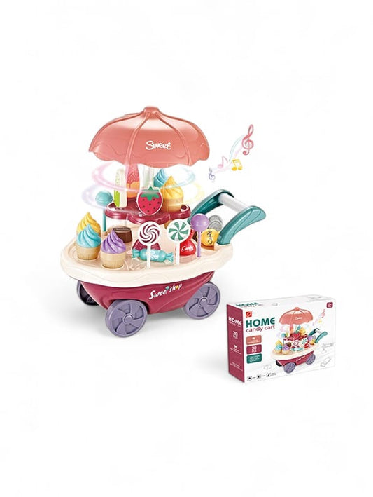 Ice Cream Candy Car Trolley 30 Pcs - (MS-S-24) - Toyloft