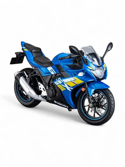 Suzuki GSX-250R Motorcycle 1:24 Scale Diecast Model - Blue Metal Collectible | TV-O-24 - Toyloft