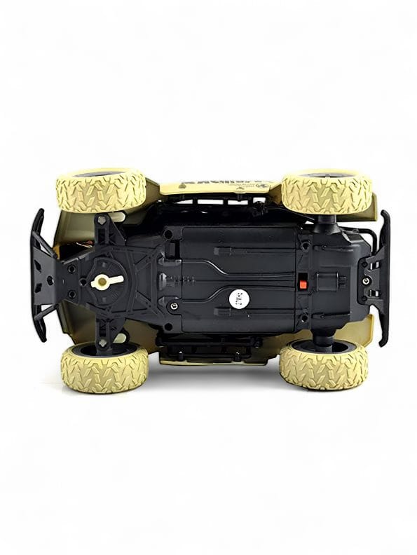 RallyRider X1 1:20 Scale Remote Control Mini Jeep – 4WD Mud Slinger Rock Crawler Truck Toy for kids.