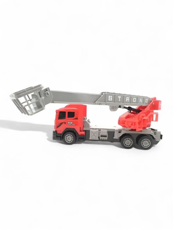 FireStorm Climb & Spin RC Fire Truck Toy with 360° Rotatable Telescopic Ladder – Kids' Rescue Engine
