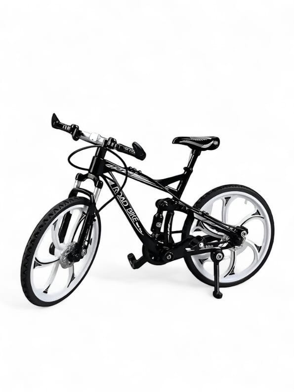 Mini Trail Riders: 1:8 Scale Die Cast Alloy Off-Road Bicycles for Kids – Durable Metal Miniature Bikes