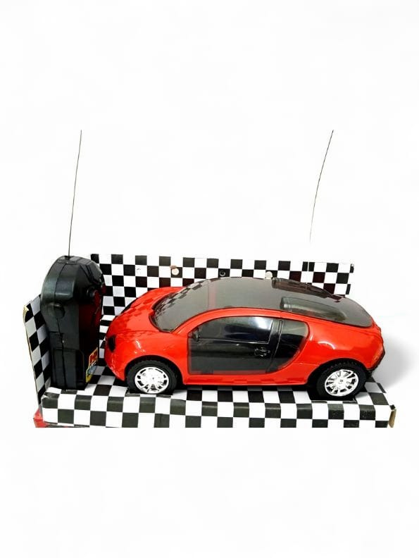 Red Rocket Racer 3D Light Fantasy Car | Wireless Remote Control Toy Car for Kids | Fast & Fun Racing Action
