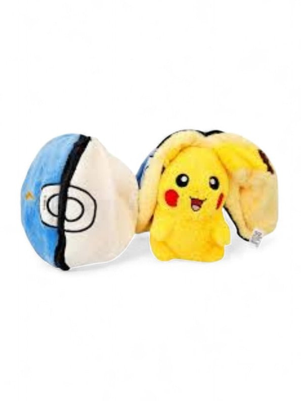 Blue - Ash's Pikachu Stuffed Animal with Hat | Adorable Pokemon Soft Plush Toy Kids LMI15156