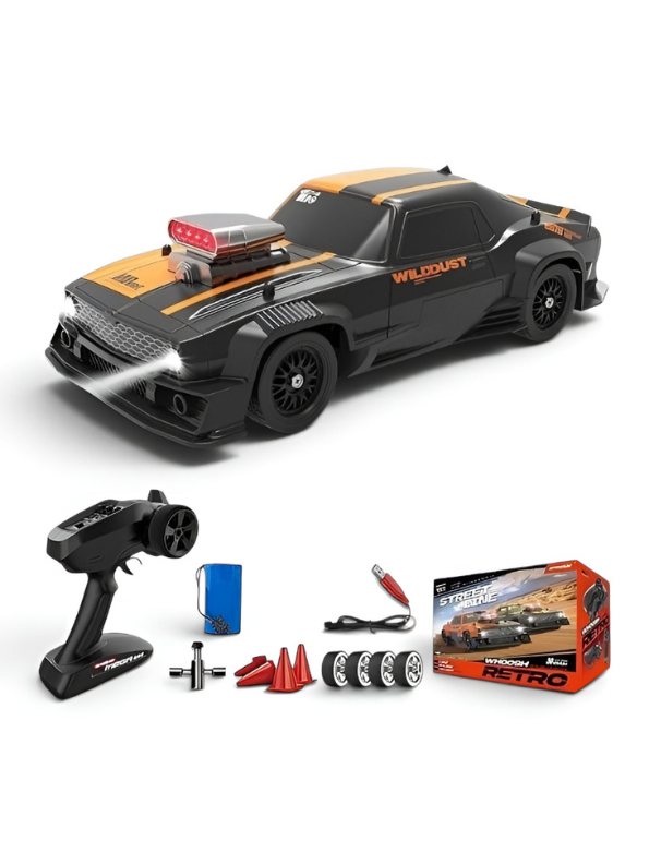 Wilddust Retro 50 km/h 4WD 1:16 Scale High-Speed RC Drift Car with ESP Gyro TV6327