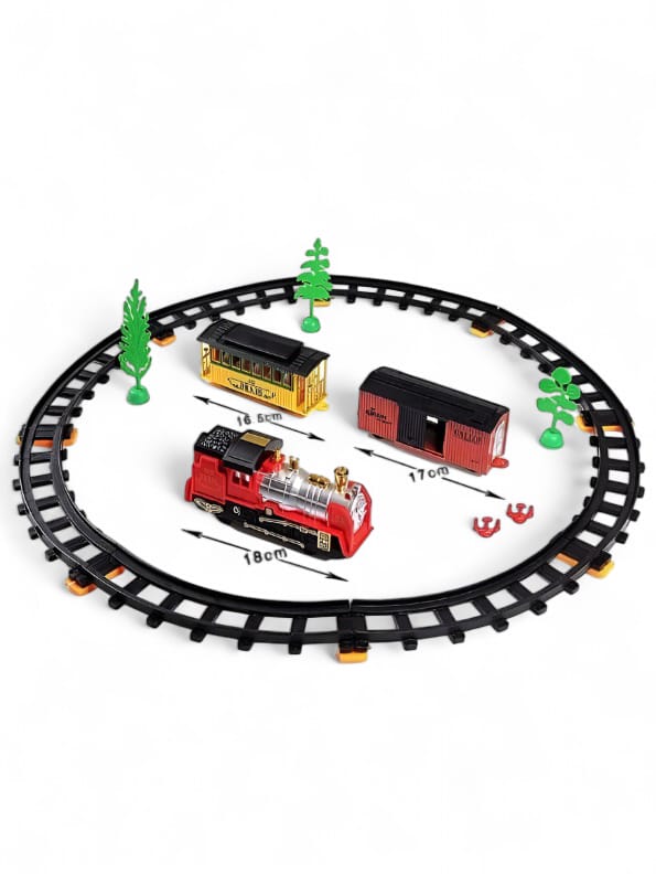 World Train Set For Kids - Educational & Fun Toy Train Set (TV-N-24)