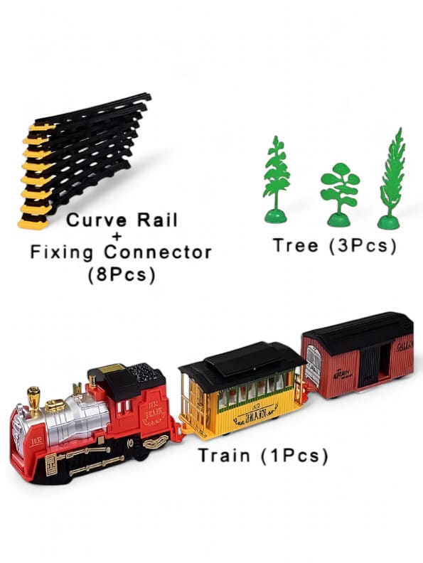 World Train Set For Kids - Educational & Fun Toy Train Set (TV-N-24)