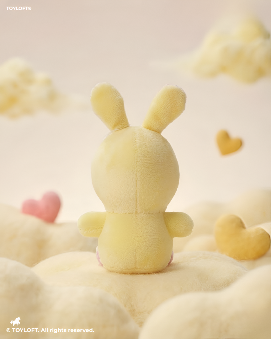 Yellow Bunny Plushie | 7-Inch Stuffed Toy in Rabbit Costume Soft Toy ST11910