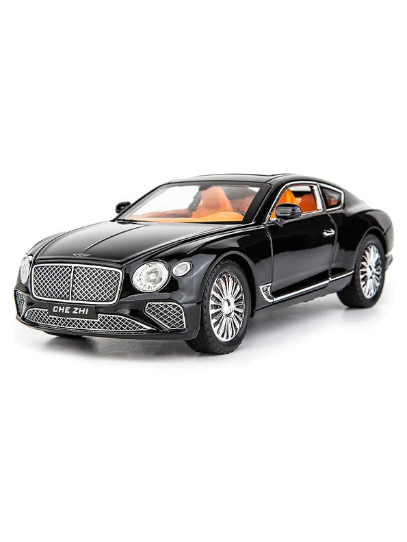 Bentley Continental Model Car for 1/24 Alloy Diecast Toy Pull Back Metal Build  - Big Size