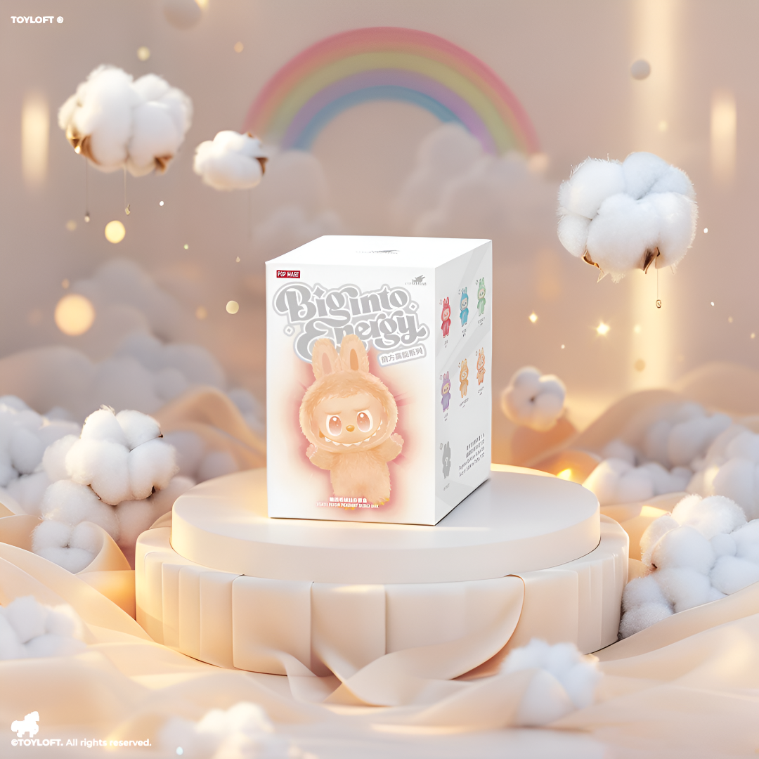 Blind Box - Loyalty - Baby Pink - Official Authentic Barcoded Pop Mart Labubu Plush – Limited‑Edition Fuzzy Bunny‑Eared Monster - Big Into Energy Collection