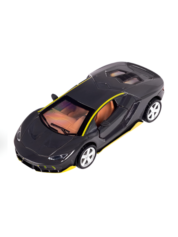 Die-Cast Supercar Collection – Bugatti Chiron & Lamborghini Centenario Model Cars with Openable Doors & Pull-Back Action | 1:36 Scale Premium Metal Die-Cast Toy Vehicles LMI12858