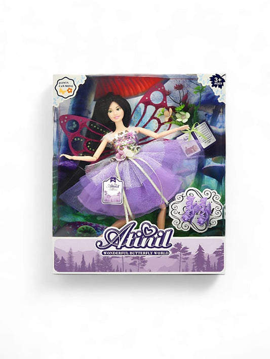 Doll Good Quality Dress-up Fashion Doll - Purple (NX.L-J-22)