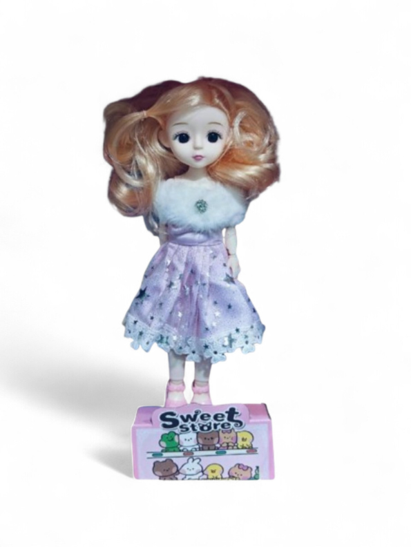 Doll Supermarket Playset – Fashion Barbie Inspired Doll with Supermarket Playset, Fruits, Utensils & Mini Fridge | Gift Toy for Girls | LMI13640.