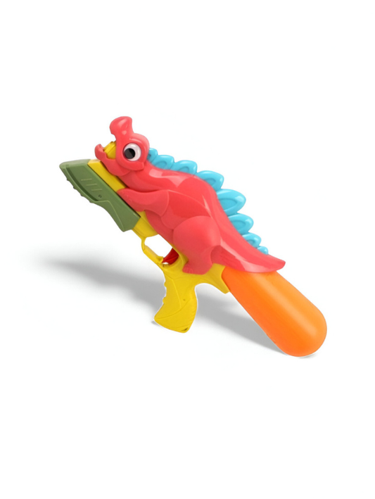 Dinosaur Water Gun for Kids – Fun Dragon-Themed Squirt Toy for Summer Outdoor Play Red LMI14287.