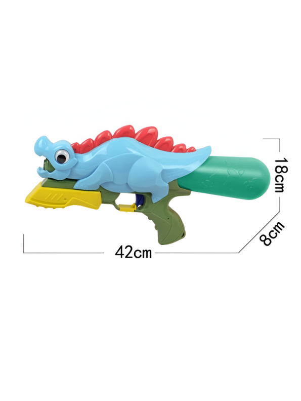 Dinosaur Water Gun for Kids – Fun Dragon-Themed Squirt Toy for Summer Outdoor Play Red LMI14287.