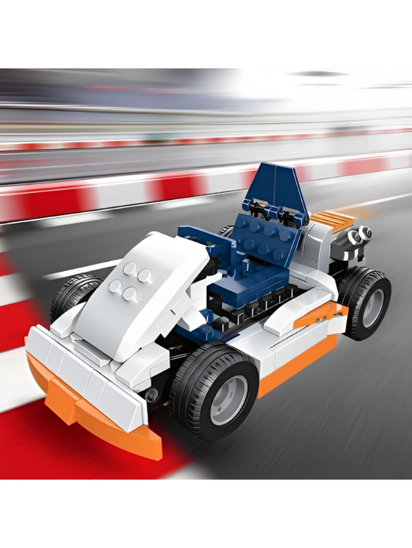 Forklift Truck Building Block Set - 222+ PCS MULTIFICENCE LEGO Set - Construction Vehicle Toy for Ages 6+ TV5053