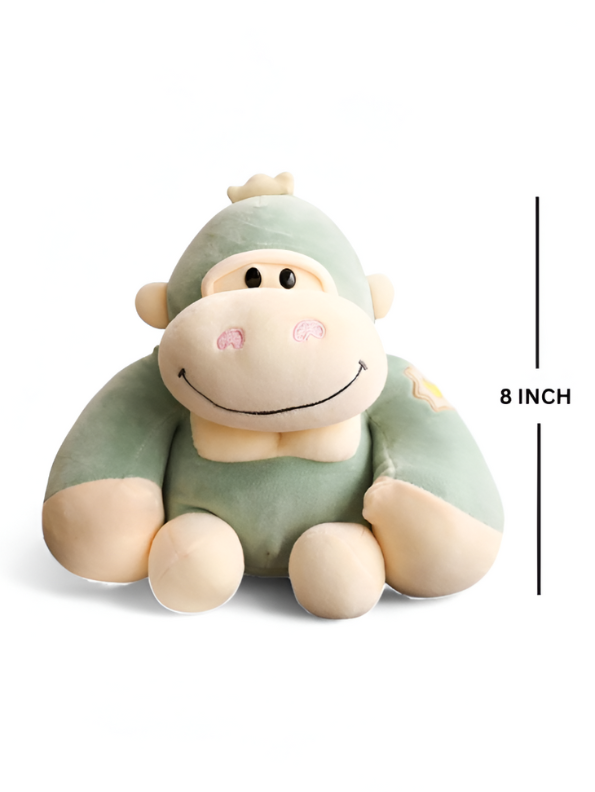 Green - Super Soft Toy Monkey Stuffed Animal for Kids | Cute & Cuddly Plush Toy for Boys & Girls LMI11095