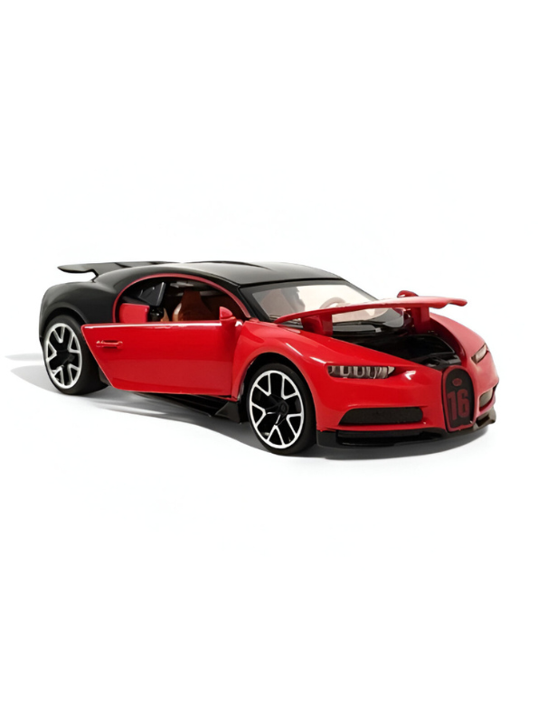 Ultimate Bugatti Chiron Toy Car Gift Set - 3-Pack 1:36 Scale Alloy Models | Durable Diecast Cars for 3+ Year Olds TV5811