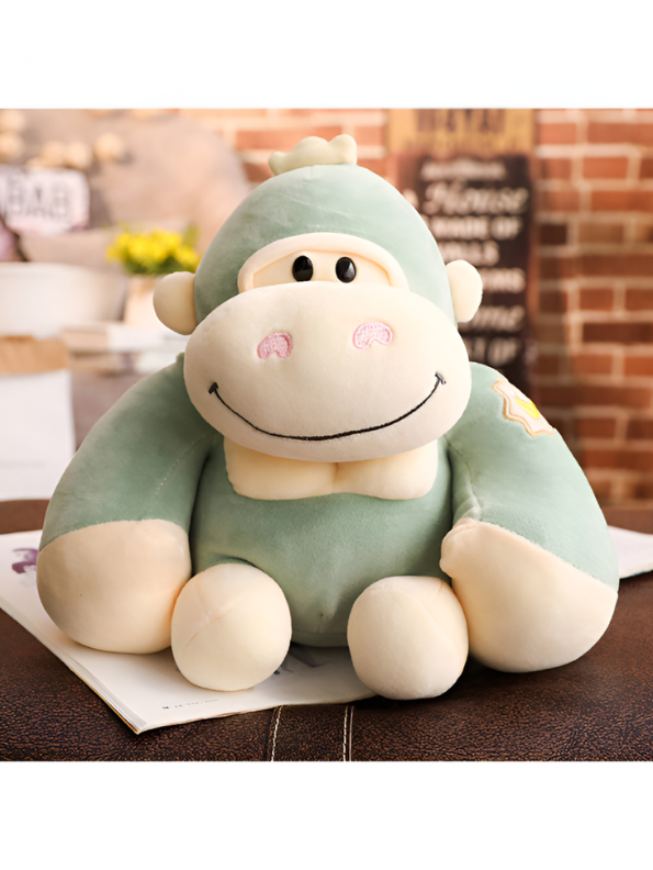 Green - Super Soft Toy Monkey Stuffed Animal for Kids | Cute & Cuddly Plush Toy for Boys & Girls LMI11095