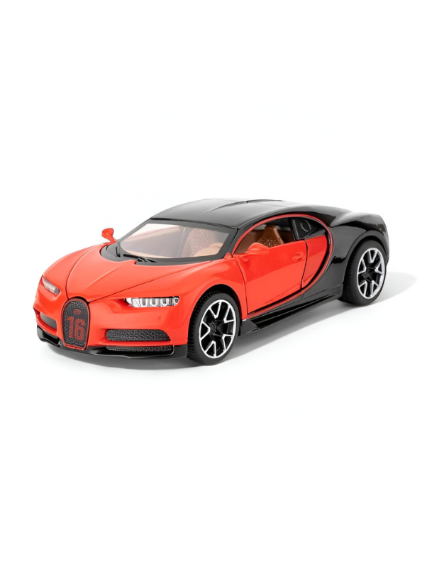 Ultimate Bugatti Chiron Toy Car Gift Set - 3-Pack 1:36 Scale Alloy Models | Durable Diecast Cars for 3+ Year Olds TV5811