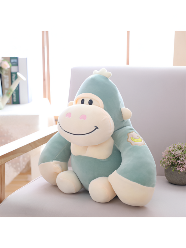 Green - Super Soft Toy Monkey Stuffed Animal for Kids | Cute & Cuddly Plush Toy for Boys & Girls LMI11095
