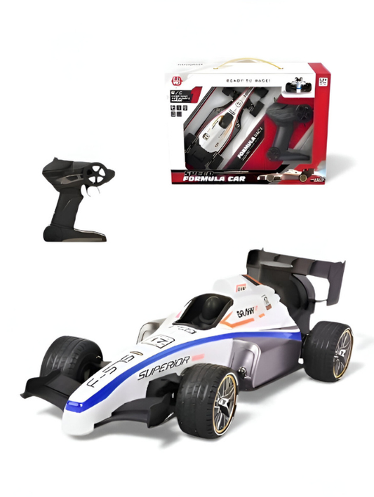 Blue RC Formula 1 Race Car Toy with Remote Control | High-Speed F1 Model for Kids & Adults