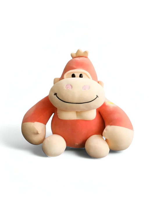 Orange - Super Soft Toy Monkey Stuffed Animal for Kids | Cute & Cuddly Plush Toy for Boys & Girls LMI11095